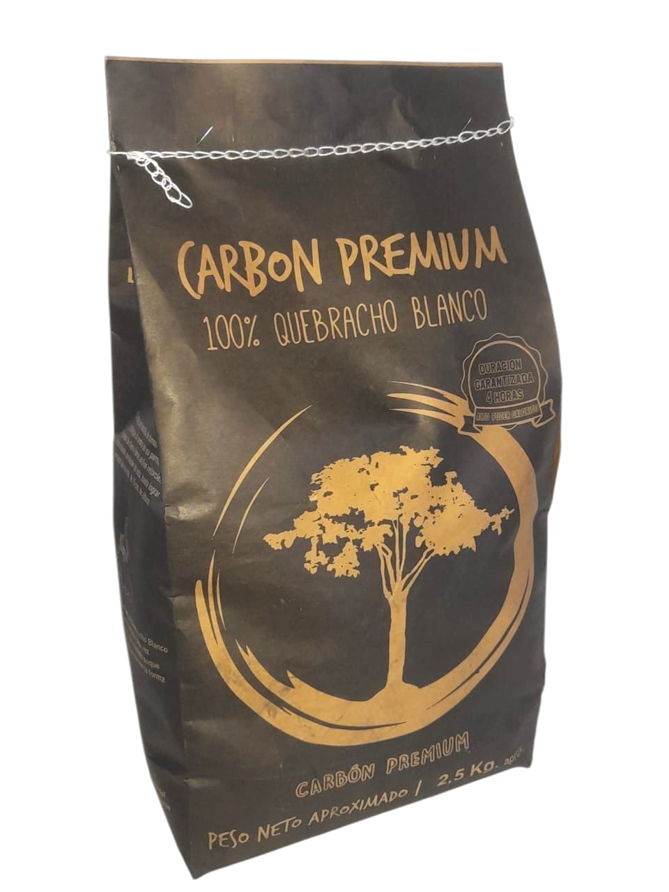 Bolsa de Carbón Quebracho Blanco 2,5 Kg